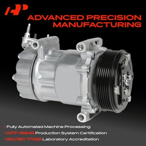 Air Conditioner AC Compressor with Clutch Compatible with Mini Cooper 2007