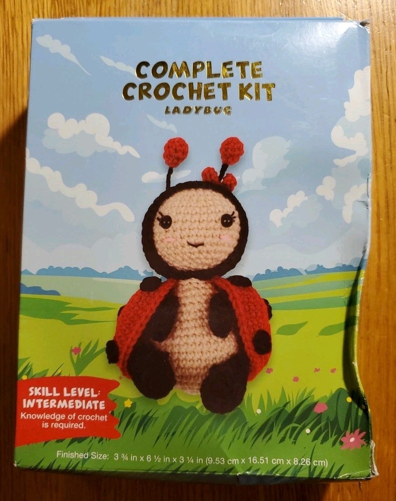 Needle Creations Complete Crochet Kit DIY Bumblebee Intermediate Skill Level