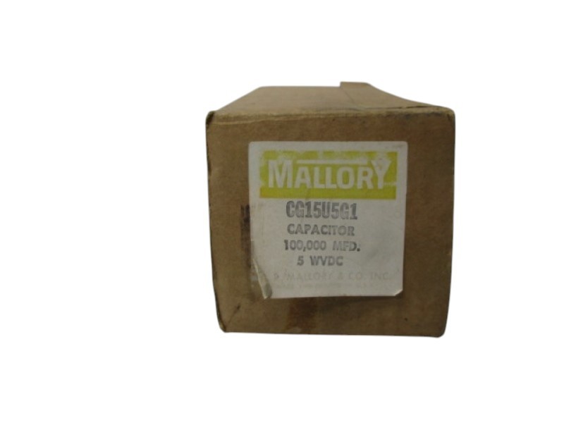 MALLORY CG15U5G1 CAPACITOR NSMP
