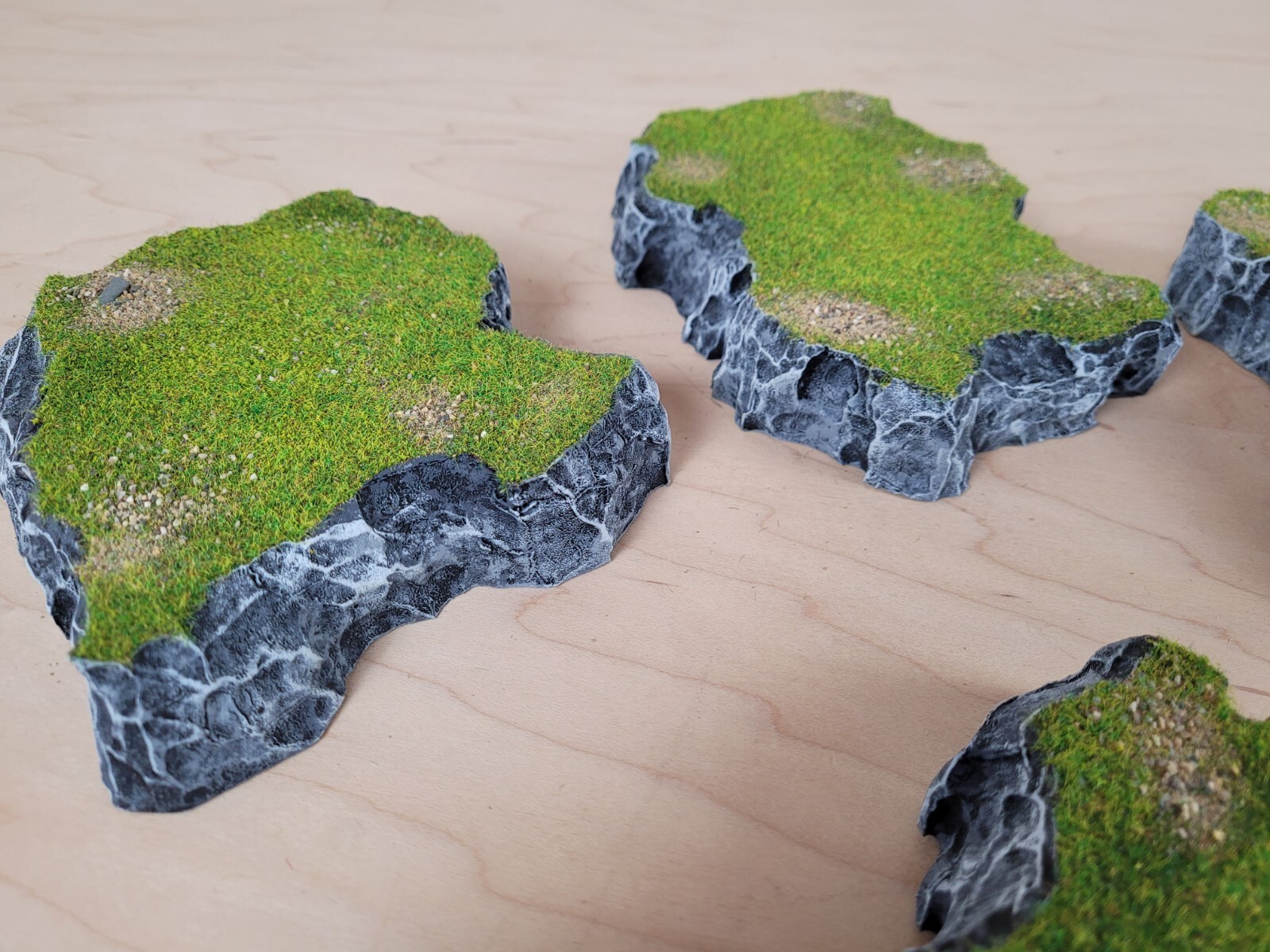 3PC Tabletop Miniature Gaming Terrain For Warhammer, DnD, RPGs and More!