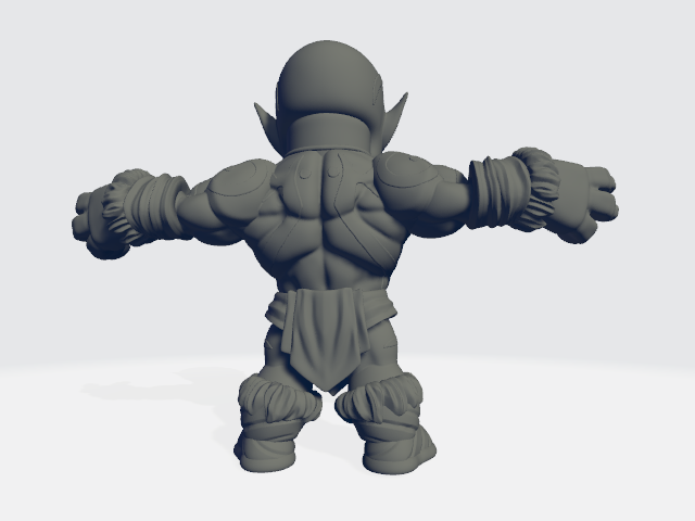 Chibiatures - Dead Orc #1