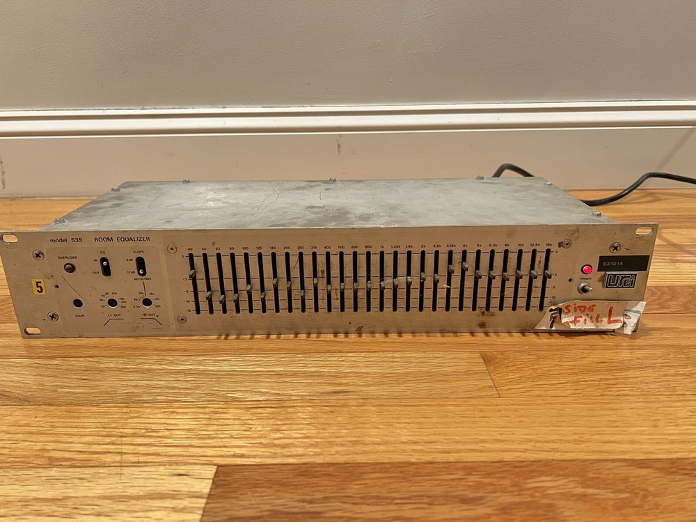 Ronnie James Dio Personally Owned & Tour Used Graphic Equalizer UREI Model 539