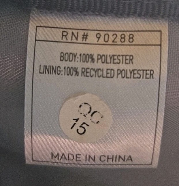 Adidas Backpack RN# 90288 White/Grey