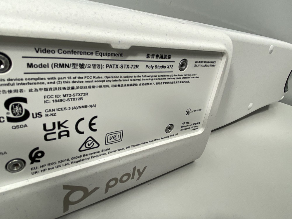 Poly A4LZ8AA#ABA Studio X72 All-in-One Video Bar