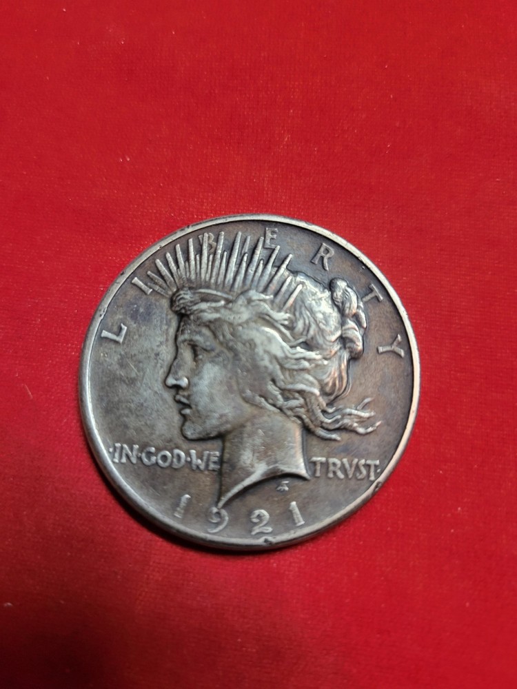 1921 peace dollar