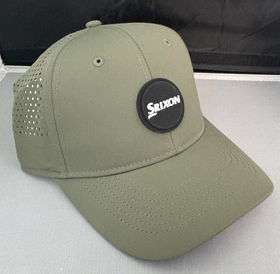 SRIXON Circle Performance Golf Hat Snapback NEW Olive Green