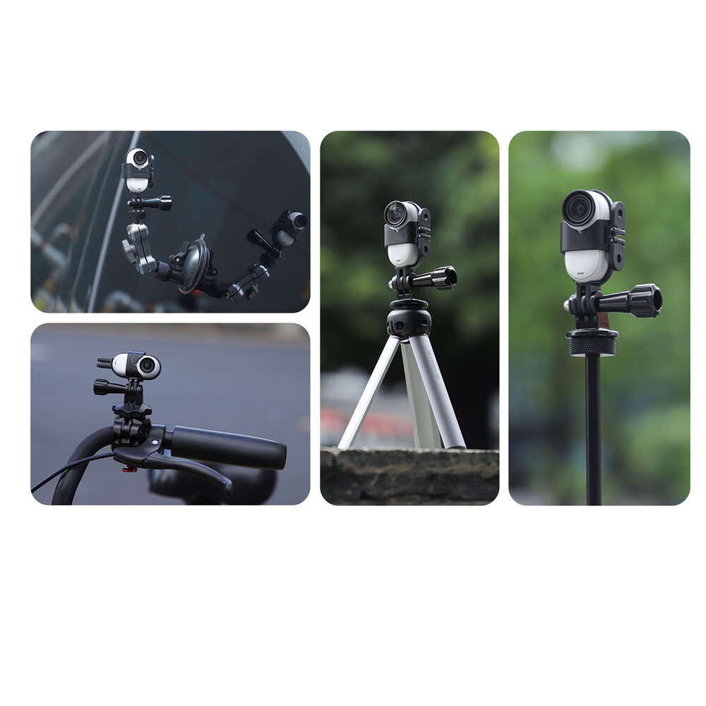 Foldable Vertical-Horizontal Mount Adapter for Insta360 GO 3S/GO 3