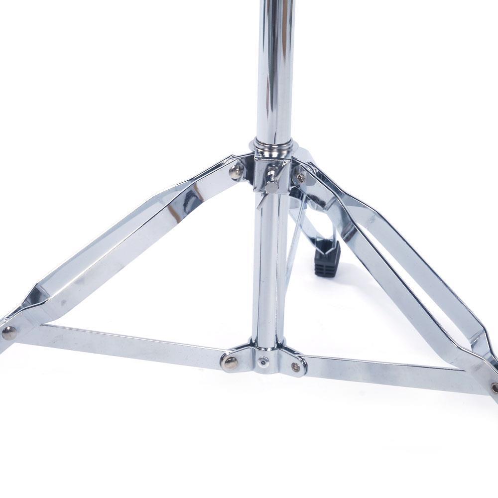 Glarry Portable Stand Cymbal Hardware Drum Holder Mount Percussion