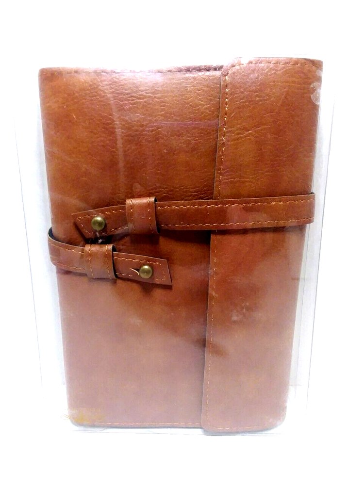 Bella Bug Leatherette Journal With Wrap Closure