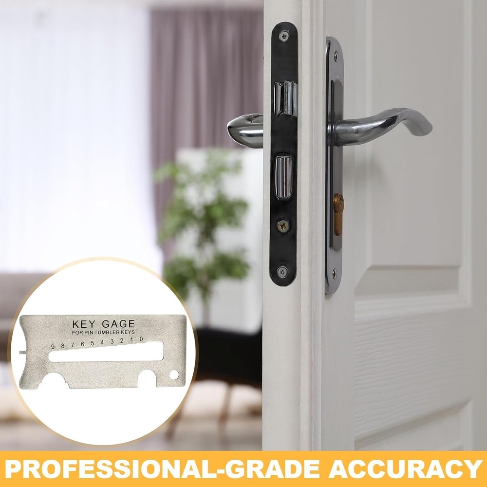 Professional Handy Key Decoder and Gauge Tool - Perfect for Security Upgrades