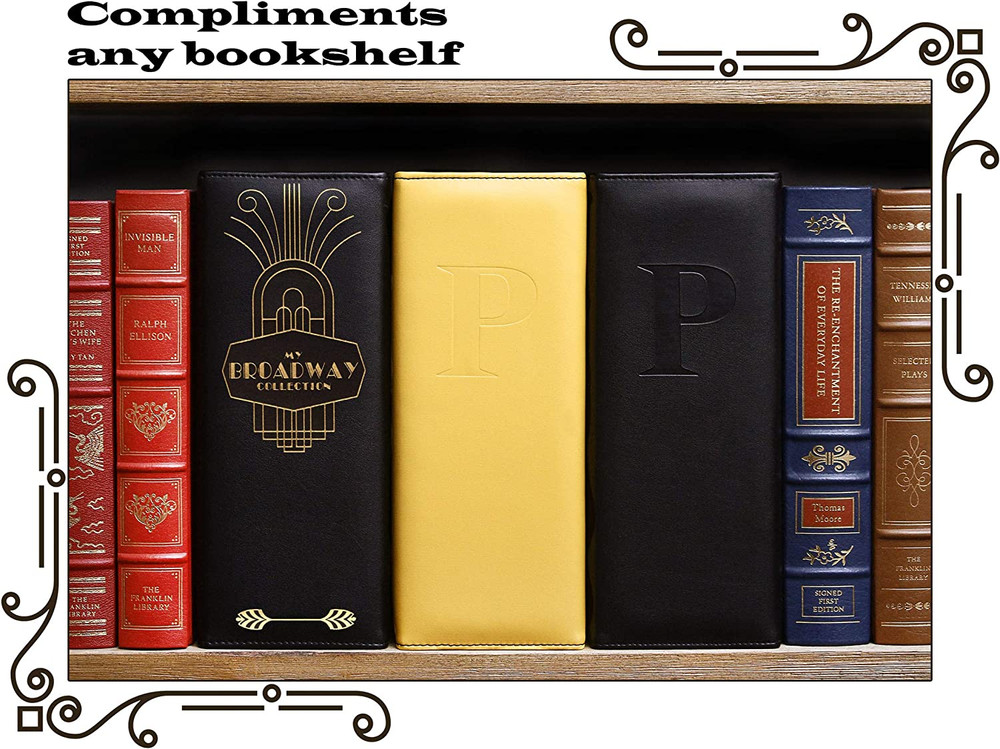 Binder for Holding Broadway Play Program and Theater Programs with 30 Custom ...