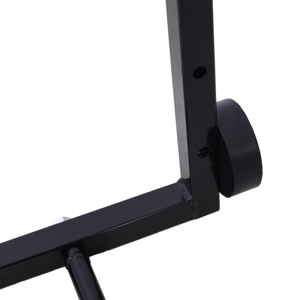 Heavy Duty Adjustable Garage Wall Multi-Tire Rack Storage, Black