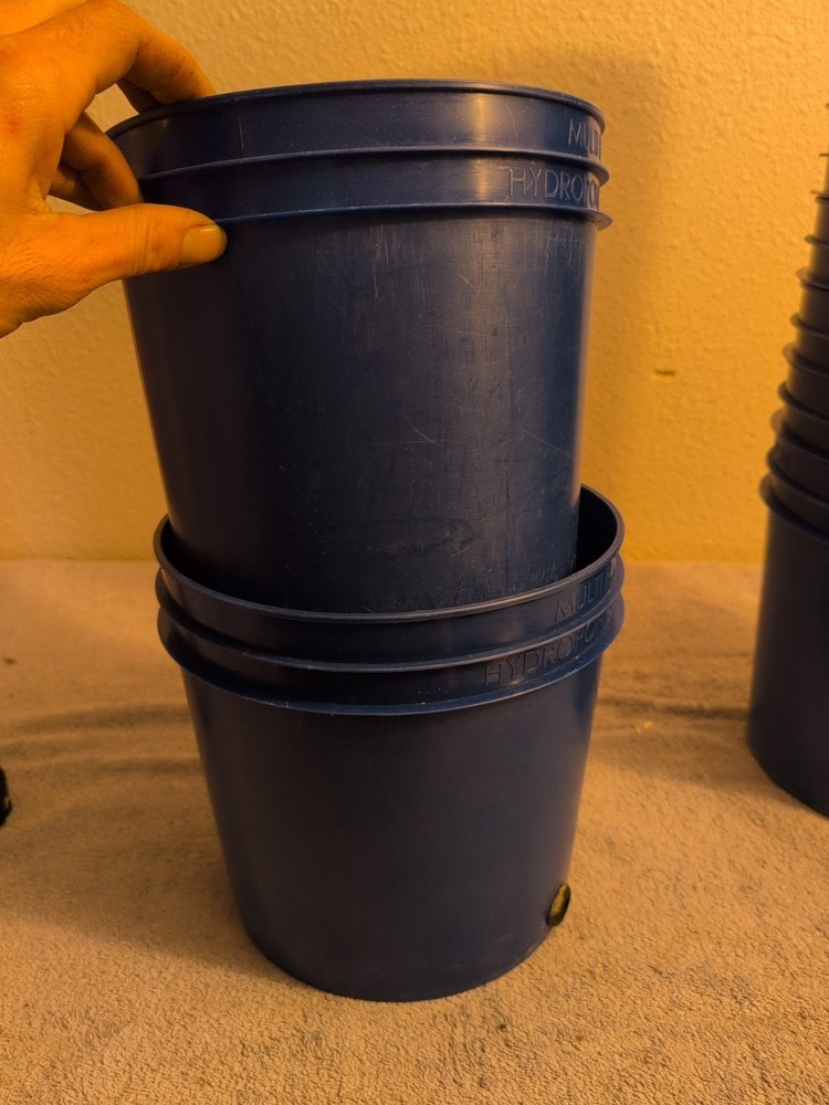 Greentrees Multi-Flow Hydroponics Expansion pack 5 Complete Grow Buckets