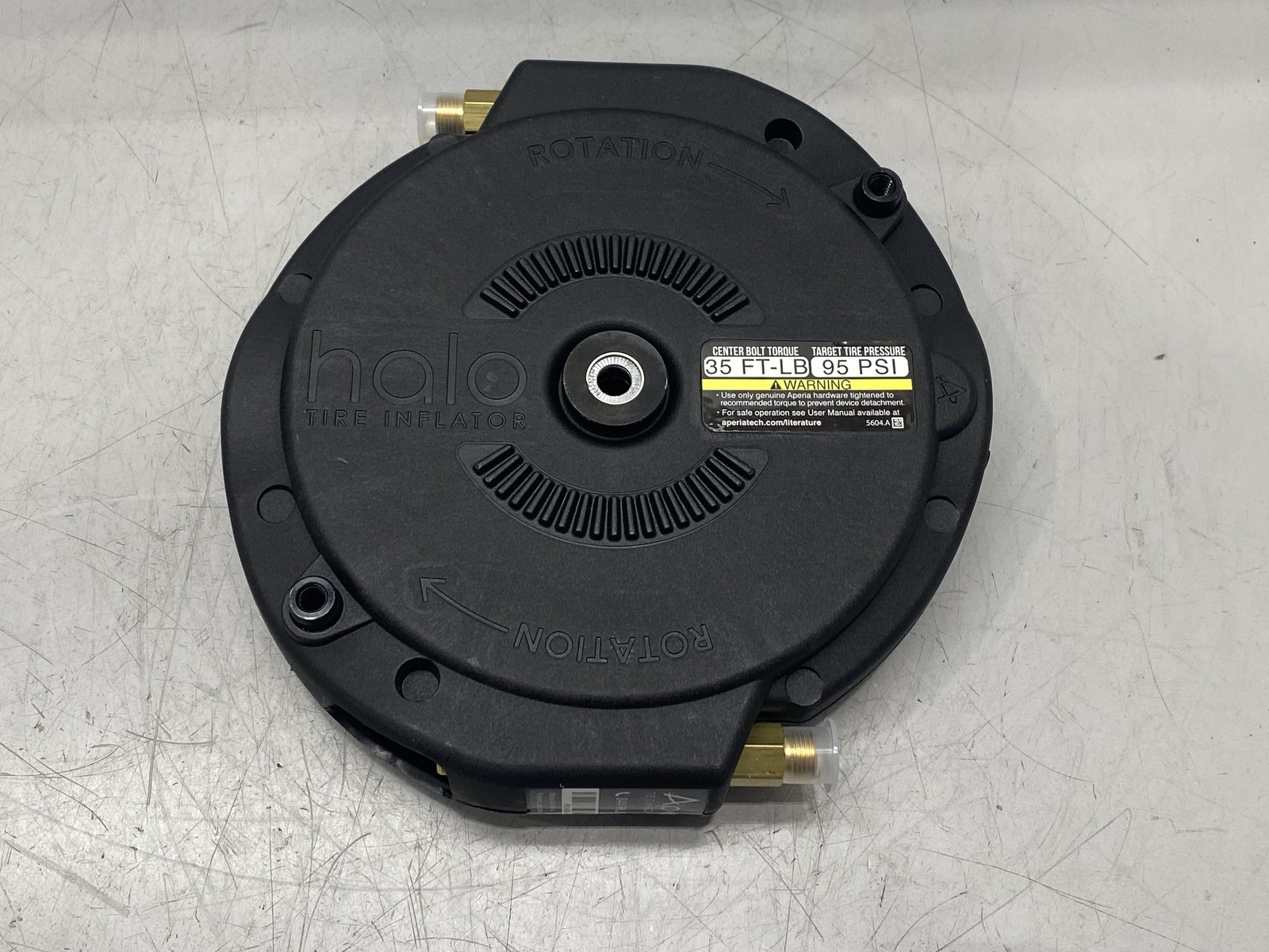 Aperia Halo 95 PSI TPMS Tire Inflator Monitoring System HA-4095H