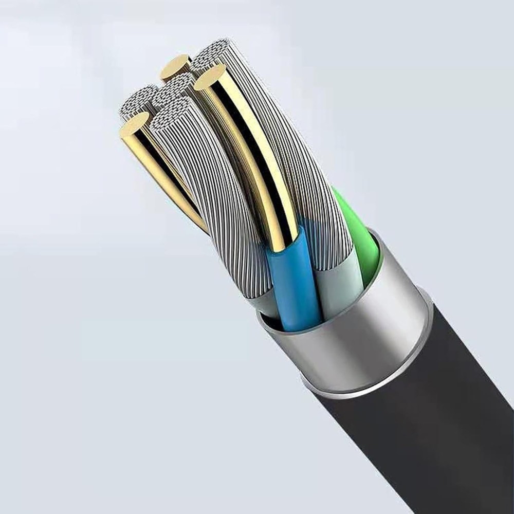 Expert-Grade Waterproof Endoscope Camera with 6 Adjustable LED Lights – 2M