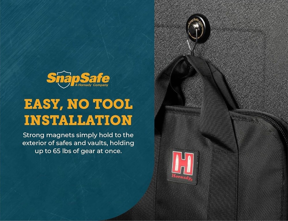SnapSafe Magnetic Swivel Hooks 2 Pack - 75914