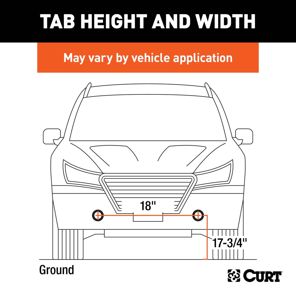 CURT 2008-2017 Buick Enclave All Custom Tow Bar Base Plate