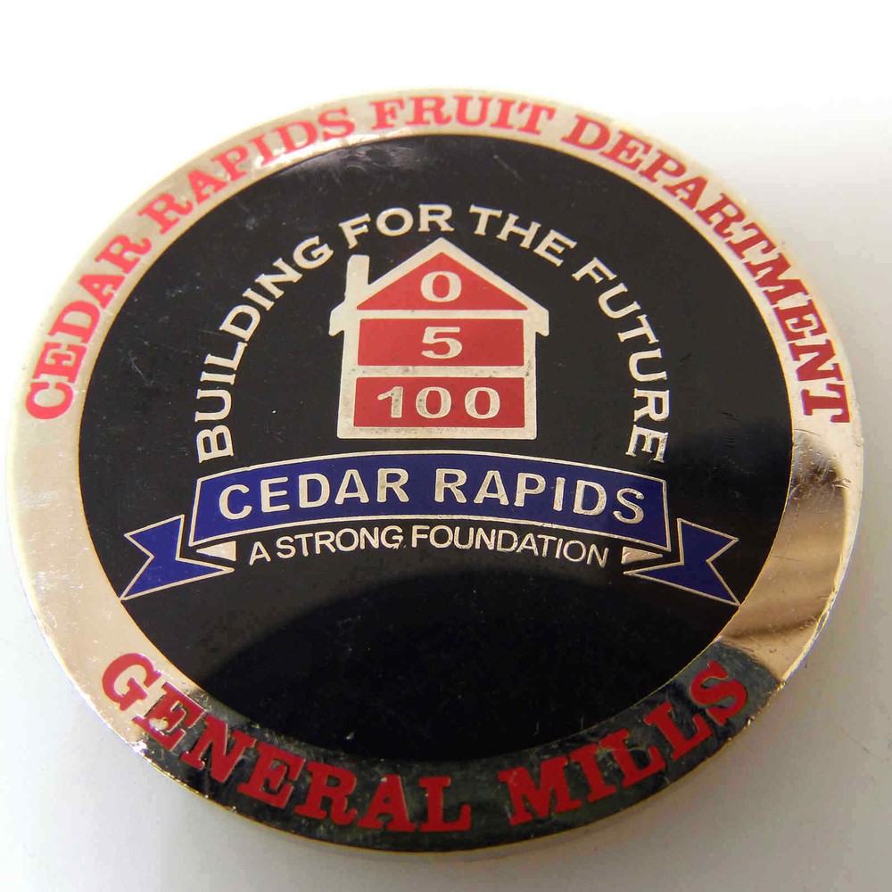 CEDAR RAPIDS FRUIT DEPARTMENT CHALLENGE COIN