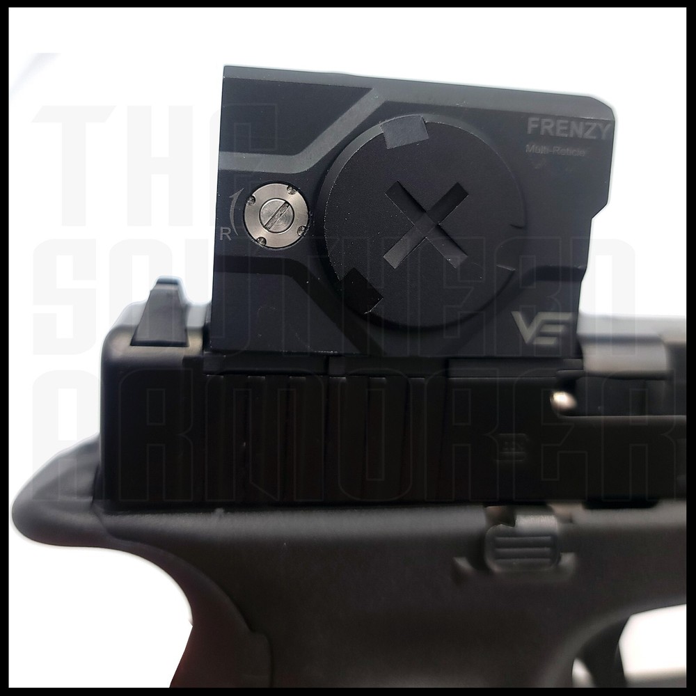 ENCLOSED RED DOT OPTIC SIGHT - SOLAR POWER MOTION SENSOR MULTI-RETICLE GLOCK MOS