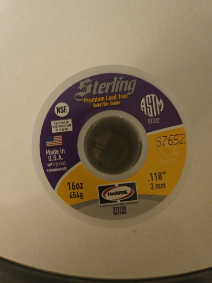 Sterling Solder, Silver, 85325