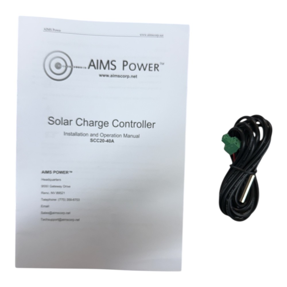 AIMS POWER SOLAR CHARGE CONTROLLER 40 AMP MPPT