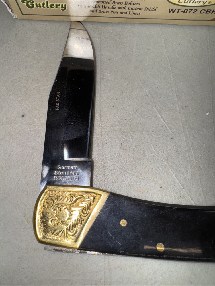 WHITETAIL CUTLERY BEAR CLAW LOCK BACK WT-072CBHWS