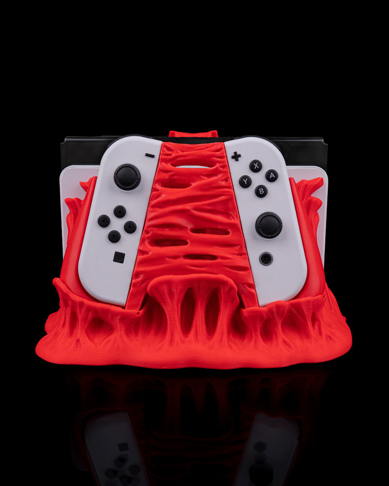 Chew It Nintendo Switch Dock Cover & Controller Holder – 3D Printed Sci-Fi