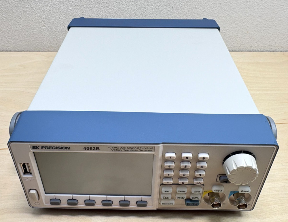 BK Precision 4062B Dual Channel Function Arbitrary Waveform Generator, 40 MHz