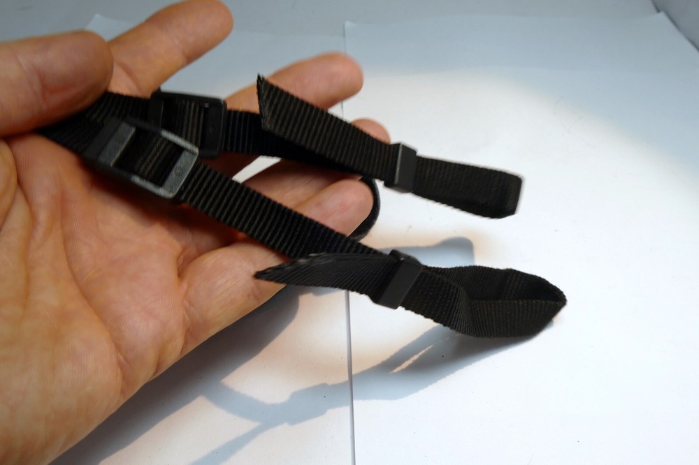 QUANTUM Camera Neck Shoulder Strap 4cm WIDE Black Leather