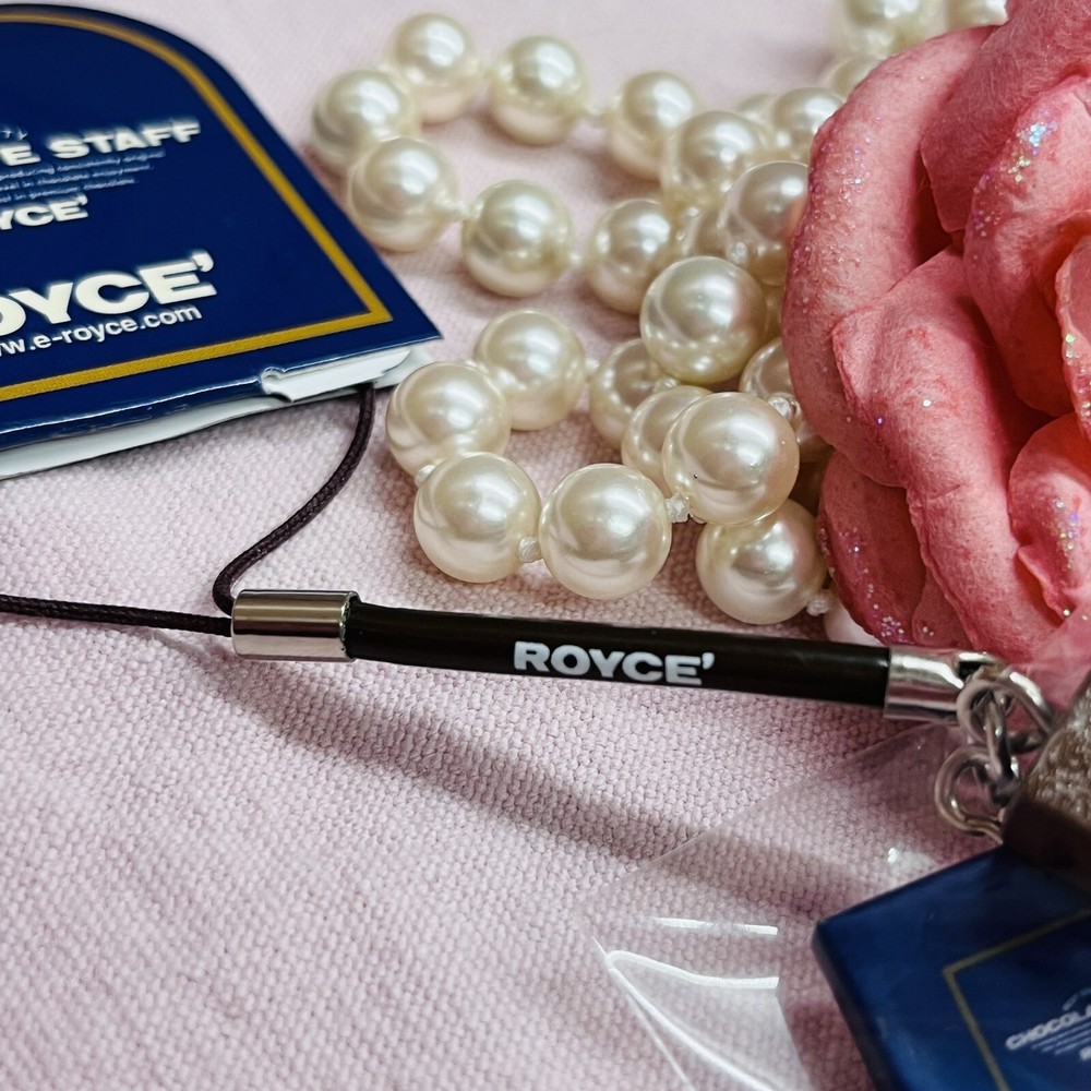 Royce Chocolate Cell Phone Strap Figure
