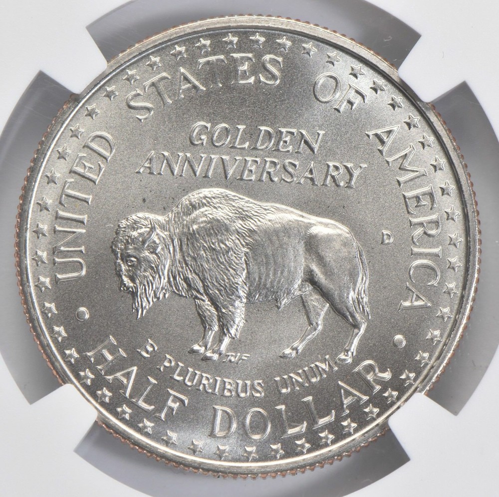 1991-D MS70 Mount Rushmore Commemorative Half Dollar NGC
