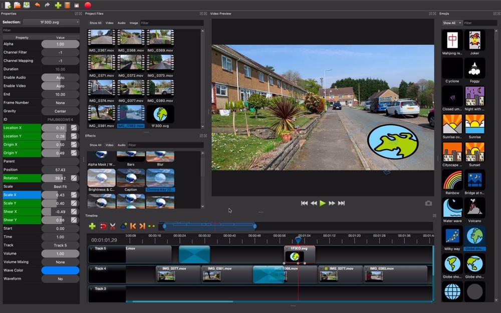 Professional Video Editing Software Suite - Trim, Add Effects Video Editor