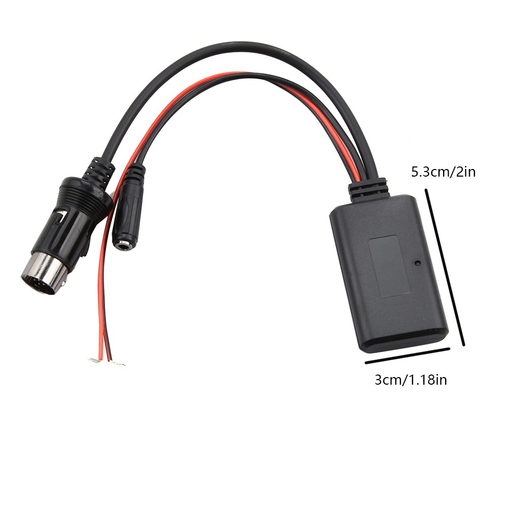 Audio Music AUX Cable+Microphone For Kenwood 13 Pin CD Stereo Bluetooth Connect