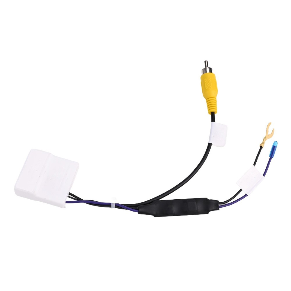 Compact Car Reverse View Adapter Cable for KIA Easy Installation 12V Input
