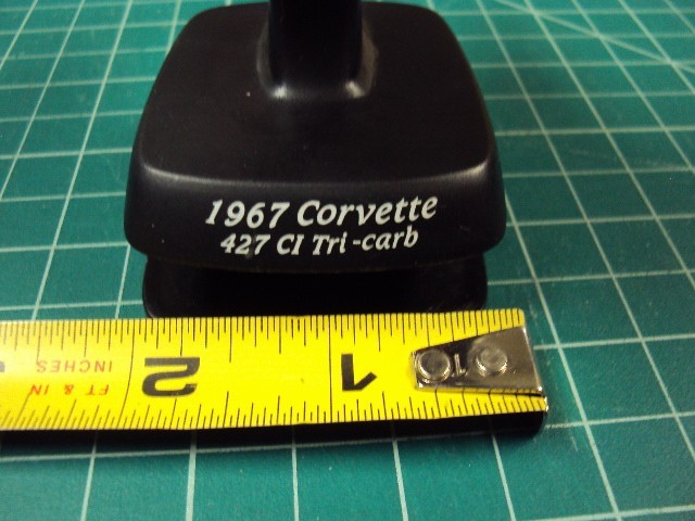 Miniature 427 ci Tri-carb engine.