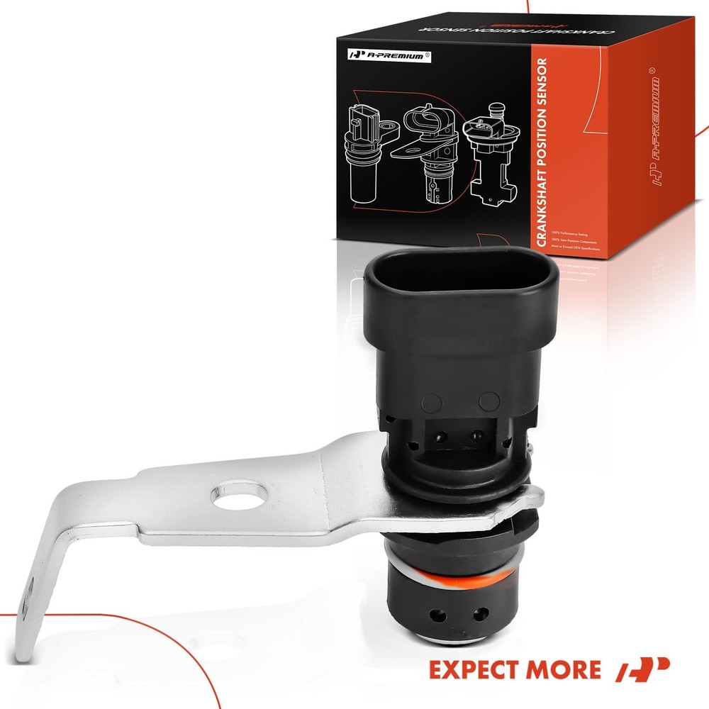 A-Premium Engine Crankshaft Position Sensor Compatible with Chevrolet GMC &...