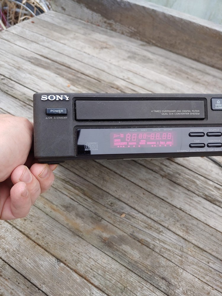 Sony CDP-S207 For Hifi Stack CD Player Vintage 80s