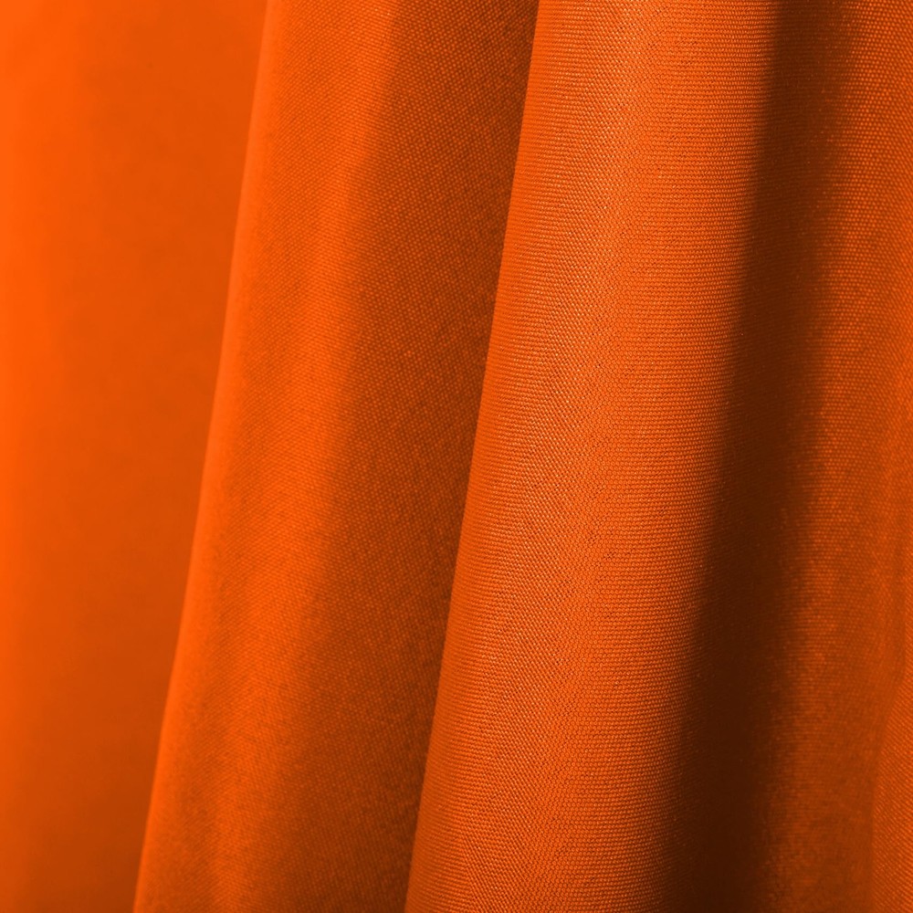 2pack 60x102 Inch Orange Rectangular Tablecloth 6 Feet Table Cloth in Polyest...