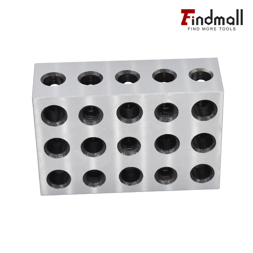 1 Matched Pair 2-4-6 Blocks 23 Holes .0002" Machinist Precision 246 Jig 2 4 6