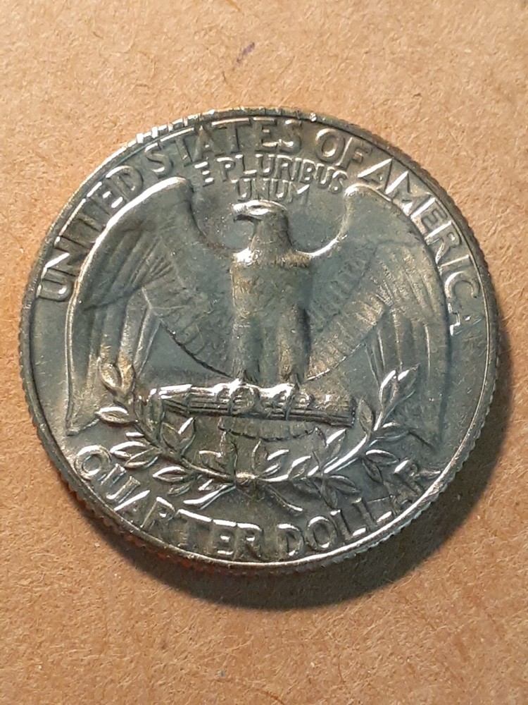 1973 P WASHINGTON PROOF QUARTER SLIGHT RIM DAMAGE