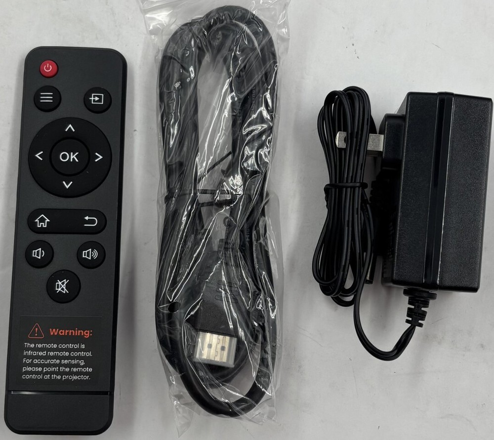 TOPVISION RD850 WHITE VIDEO PROJECTOR 12V 2.5A