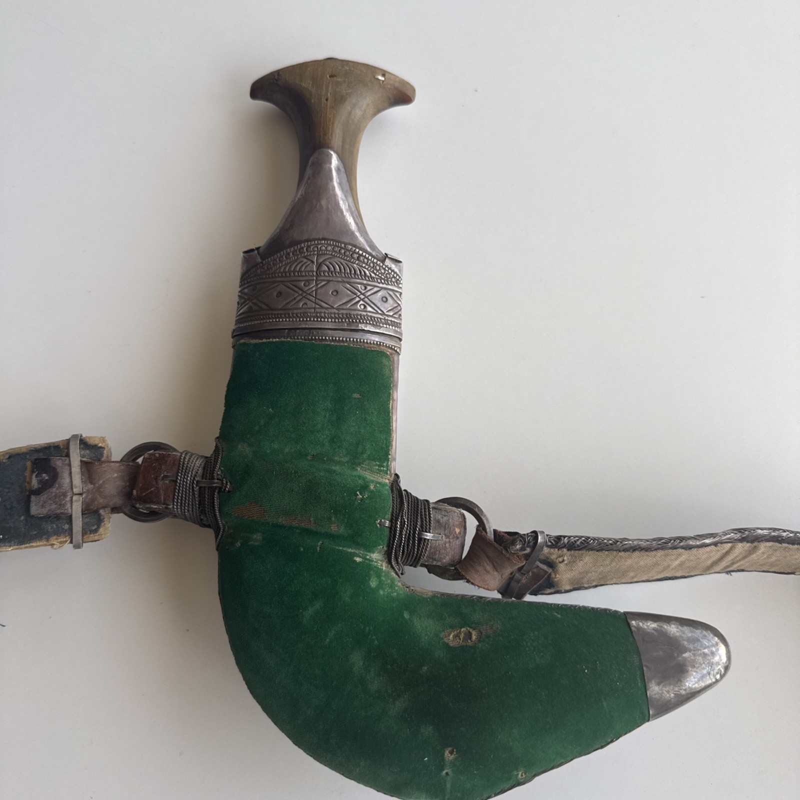 Antique Yemeni Omani Khanjar Dagger Jambiya