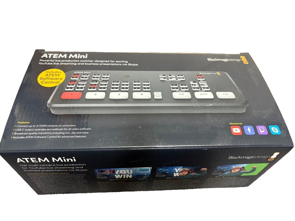 Blackmagic Design ATEM mini switcher