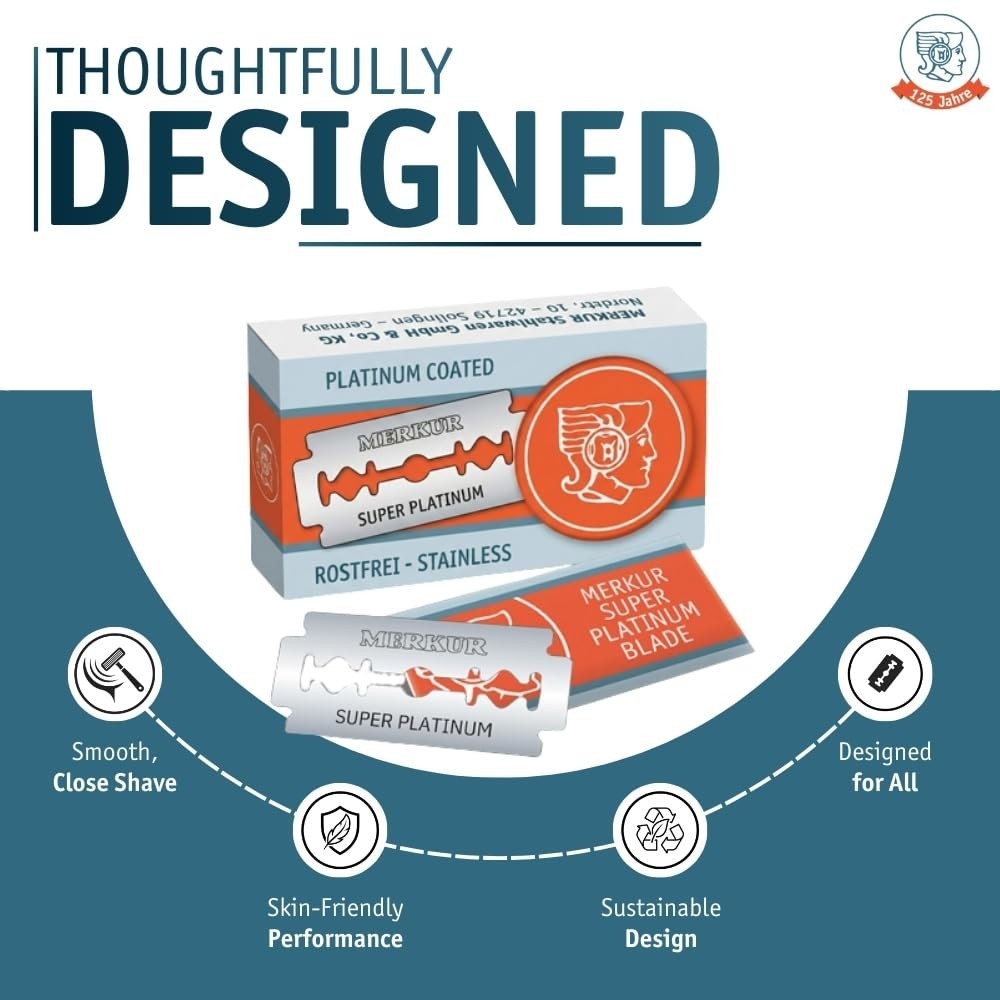 SUPER Double Edge Razor Blades, 30 Count