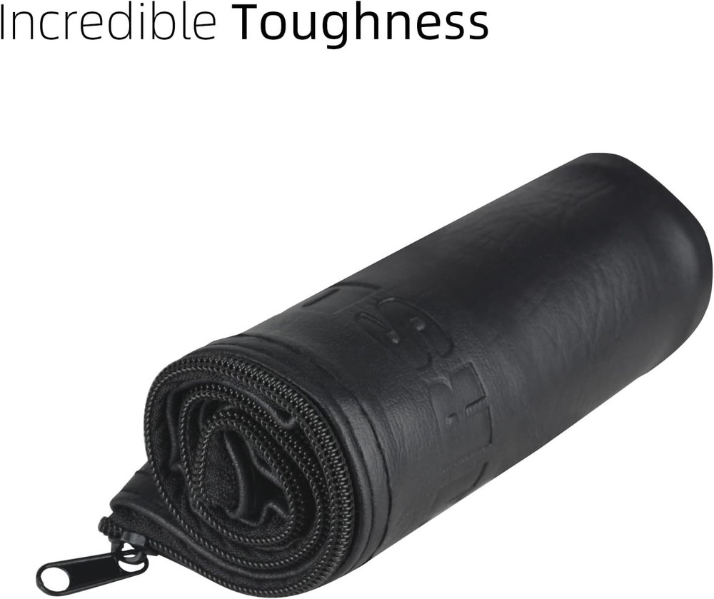 Multipurpose Leather Microphone Bag - Perfect Accessory Storage Solution