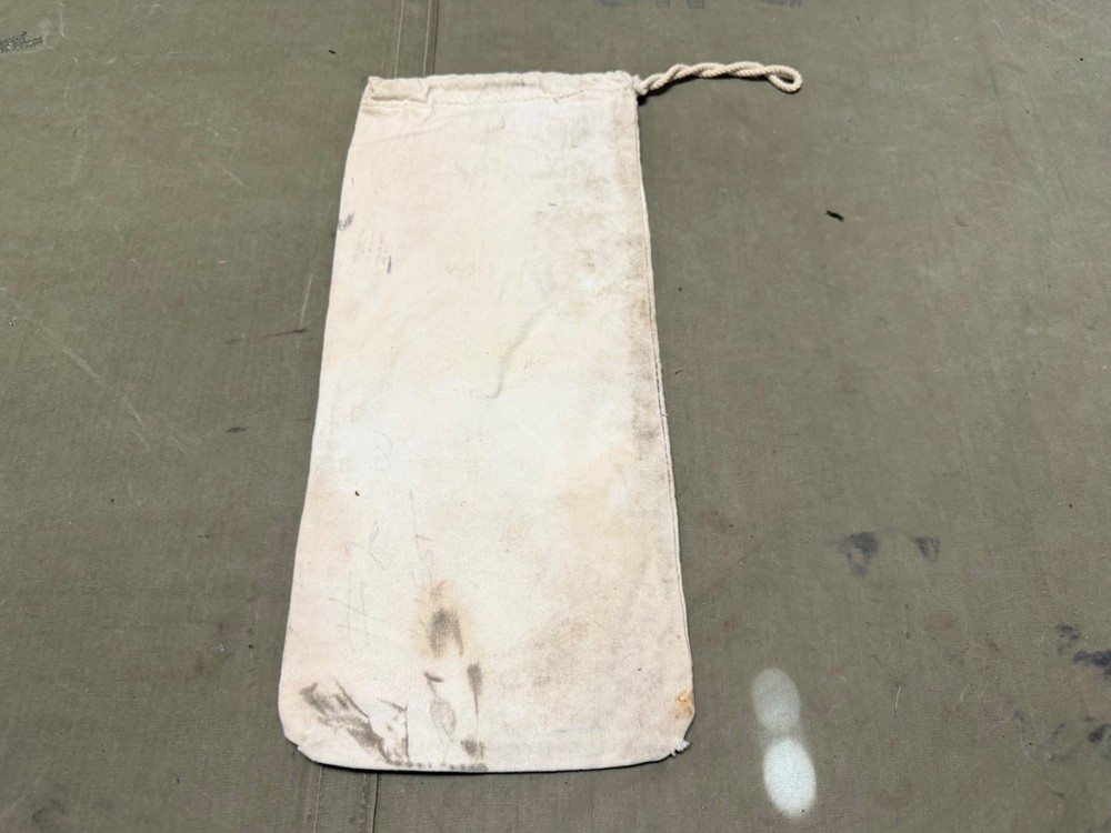 ORIGINAL WWI WWII US ARMY CLOTH PERSONAL ITEMS CARRY BAG INSERT
