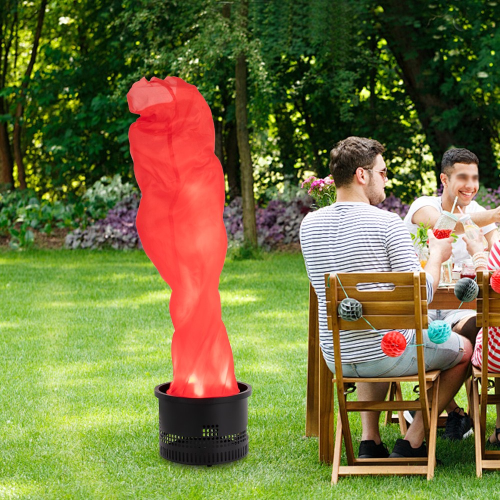 Electric Red Flame Light Simulated Campfire Light Fake Flame Lamp Effect Decor