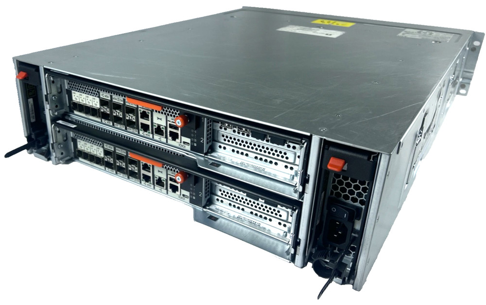 NetApp NAF-1601 Storage Array w/2x Controllers, 2x 128GB SSD, 2x PSU, NO RAM