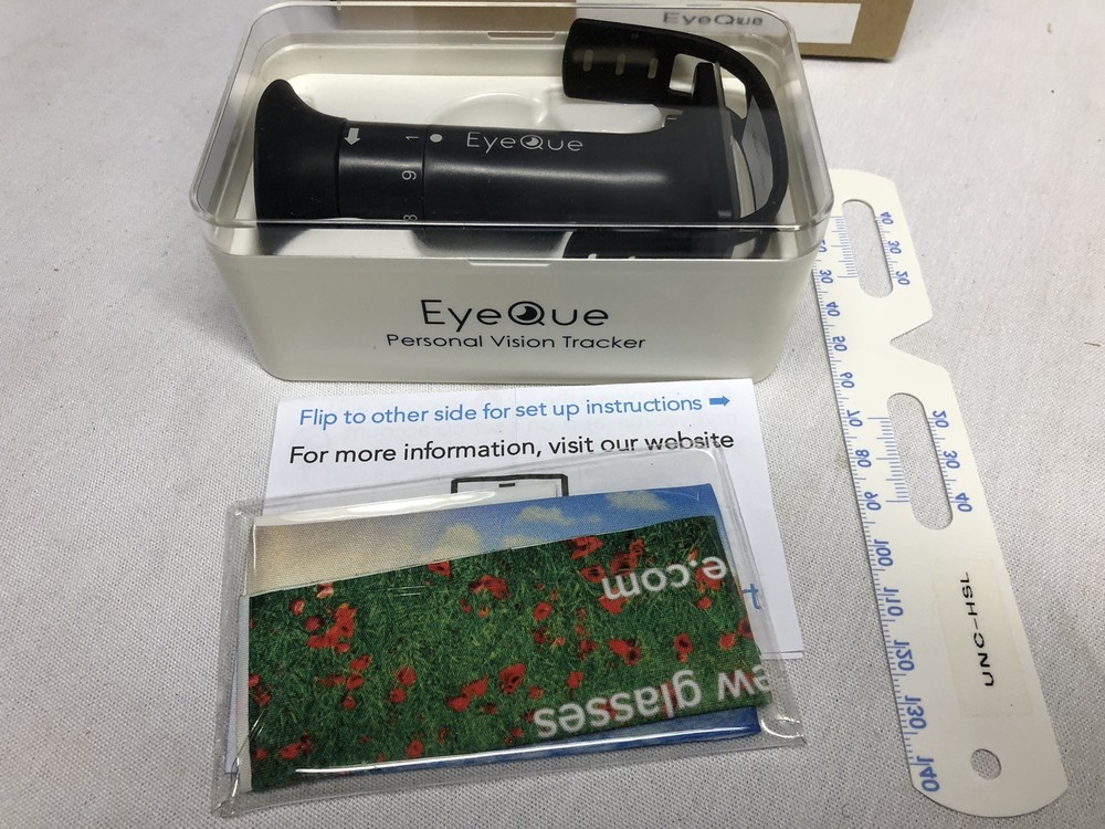 EyeQue Personal Vision Tracker Ophthalmic Refractometer Home Test Kit New