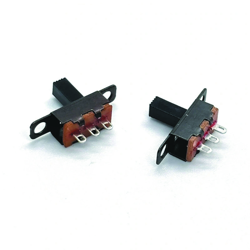 ​​70PCS 8 Types Mini Toggle Switches SPDT 3-Pin Slide Power Switch